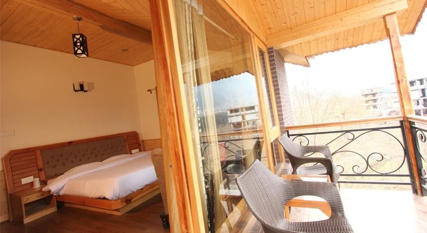 Hotel Thomas Villa Manāli Exterior foto